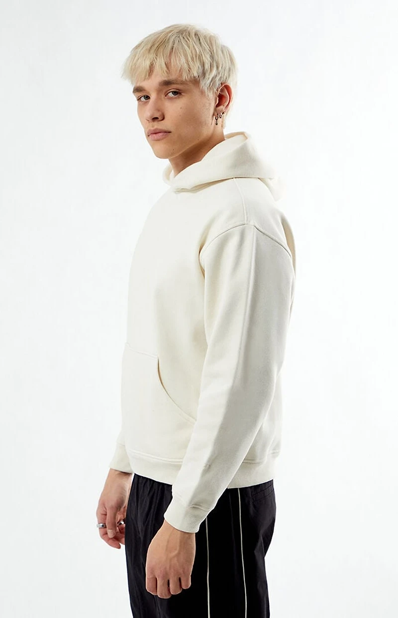 Pacsun Cream Solid Color Hoodie