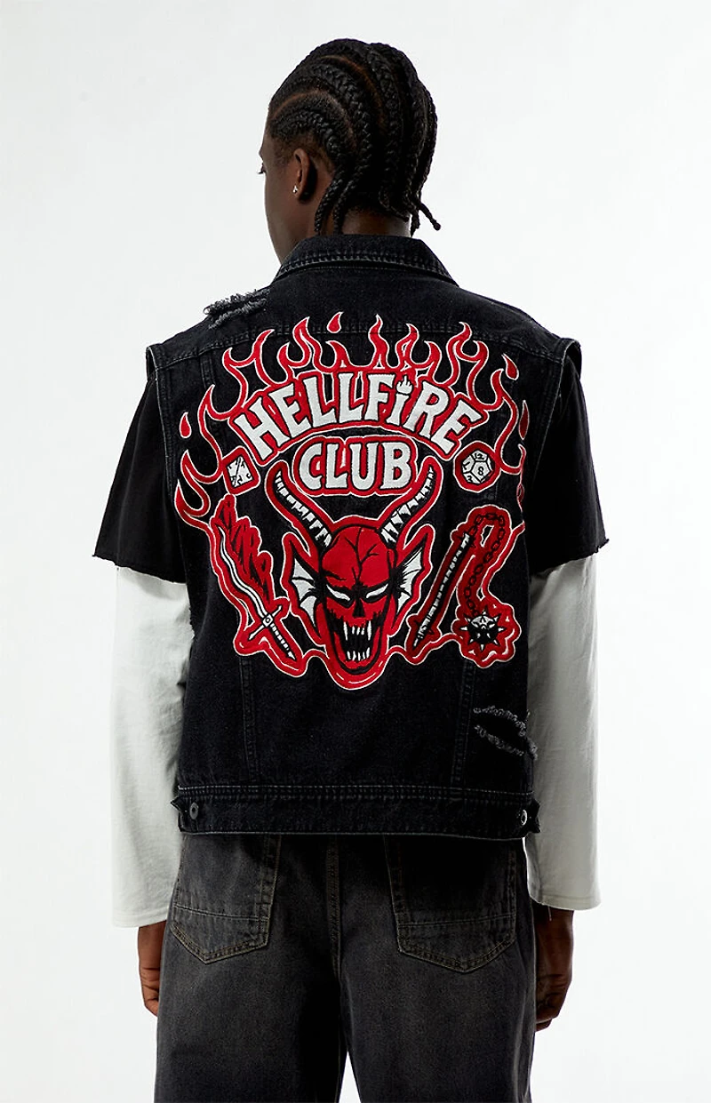 Netflix x Stranger Things Dungeon Master Denim Vest