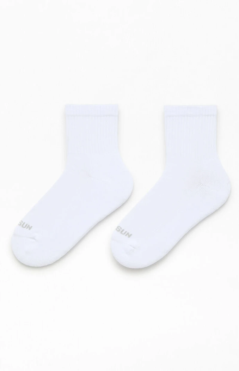 Pacsun 2 Pack Quarter Crew Socks