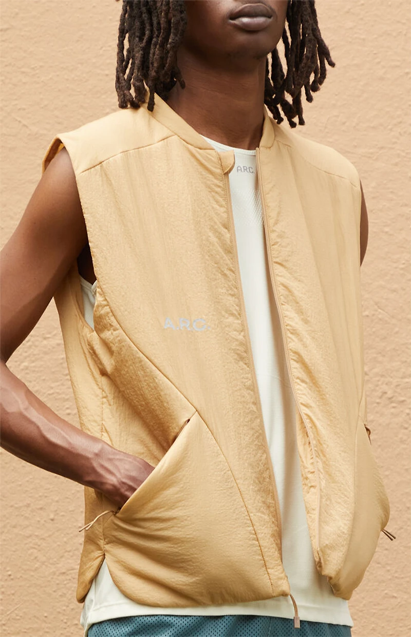 A.R.C. Active Tan Ripstop Running Vest