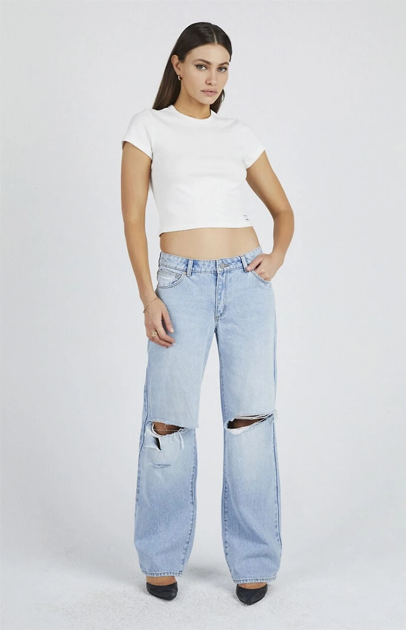 ABRAND Juanita 99 Low Rise Baggy Jeans