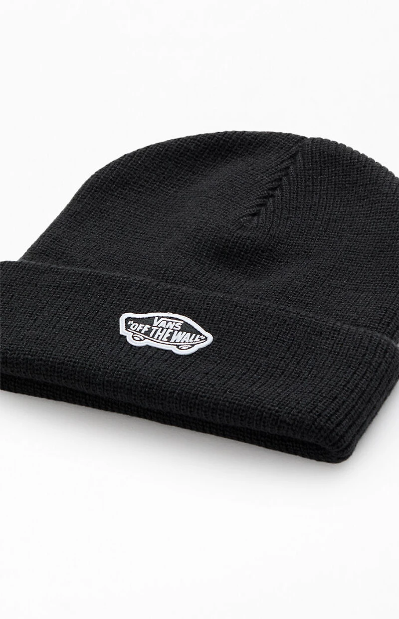 Vans Kids Black Classic Cuff Beanie