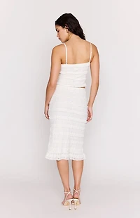 MINKPINK Sophia Lace Midi Skirt