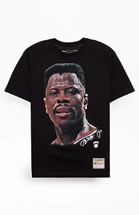 Mitchell & Ness Patrick Ewing Big Head T-Shirt