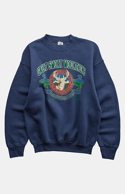PS VINTAGE 90s Great Smoky Mountains Crew Neck Sweatshirt