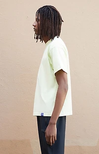 A.R.C. Pale Green Vintage Wash Heavyweight Cropped Boxy T-Shirt