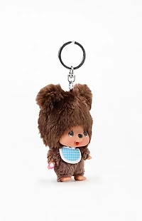 Monchhichi Kuma Plush Keychain