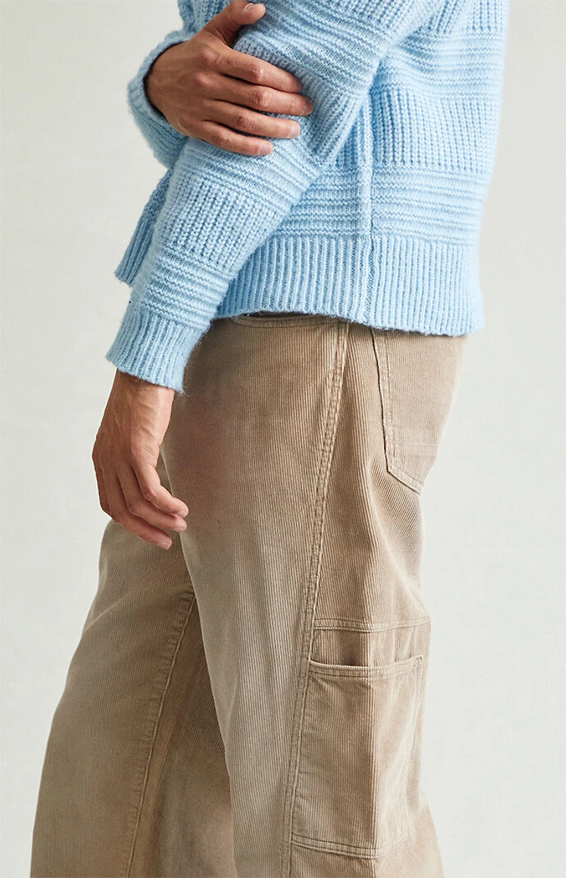 Pacsun Blake Extreme Baggy Pants Corduroy Carpenter Tan