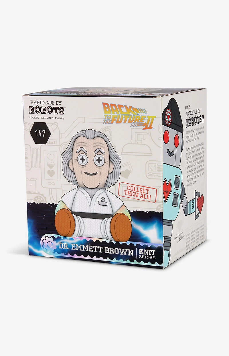 Back to the Future II Dr. Emmett Brown 147 Knit Series Vinyl Figure