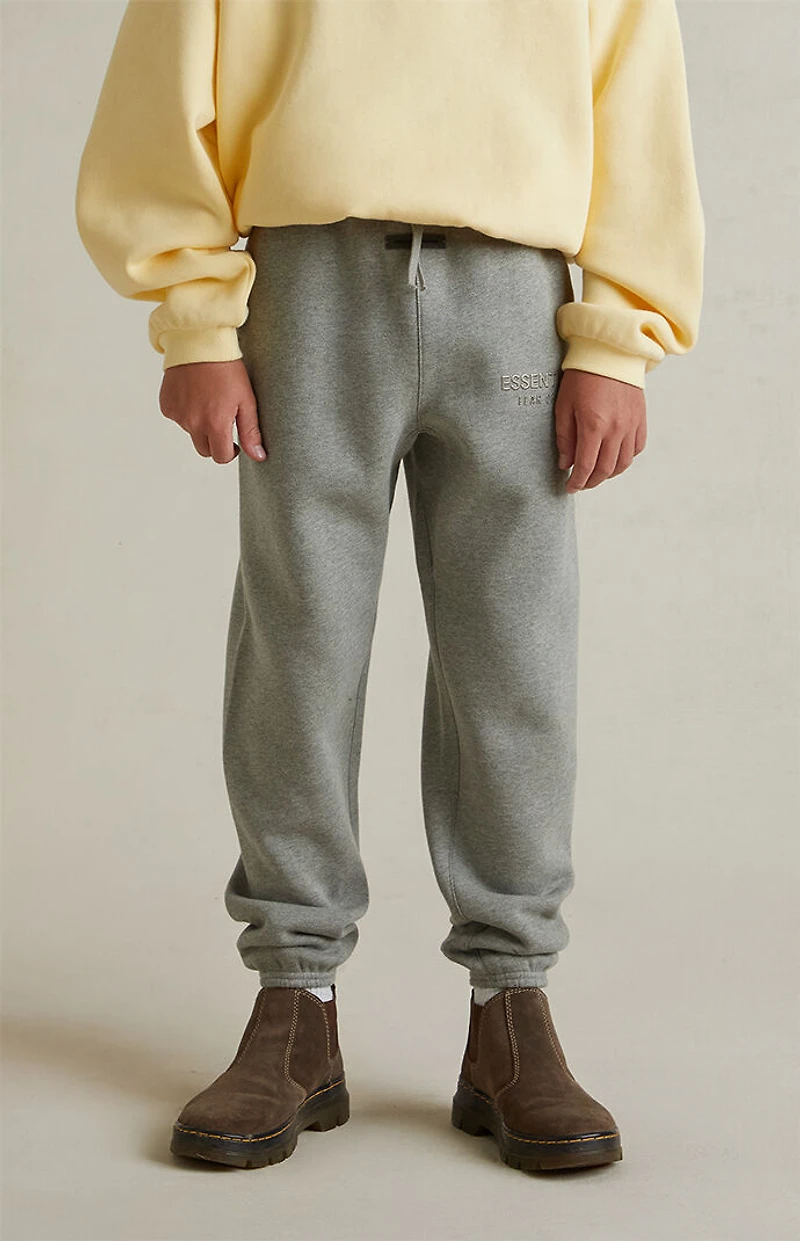 Fear of God ESSENTIALS Kids Concrete Heather Classic Sweatpants