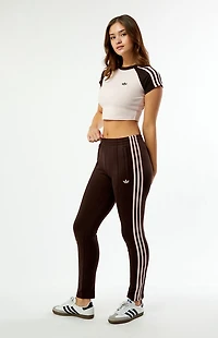 adidas Brown SST Classic Track Pants
