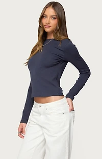 Edikted Kiyan Long Sleeve T Shirt