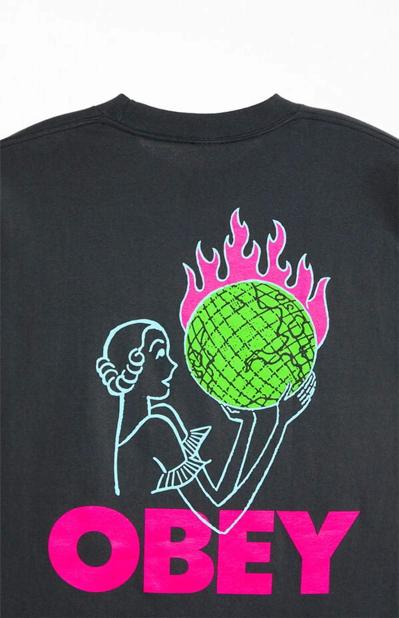 Obey World Flames T-Shirt