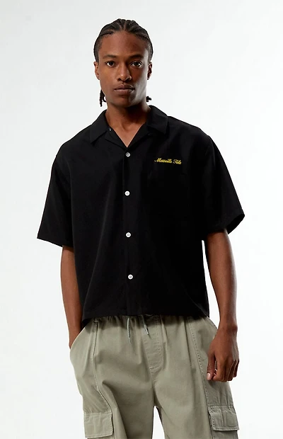 Pacsun Ribbon Woven Camp Shirt