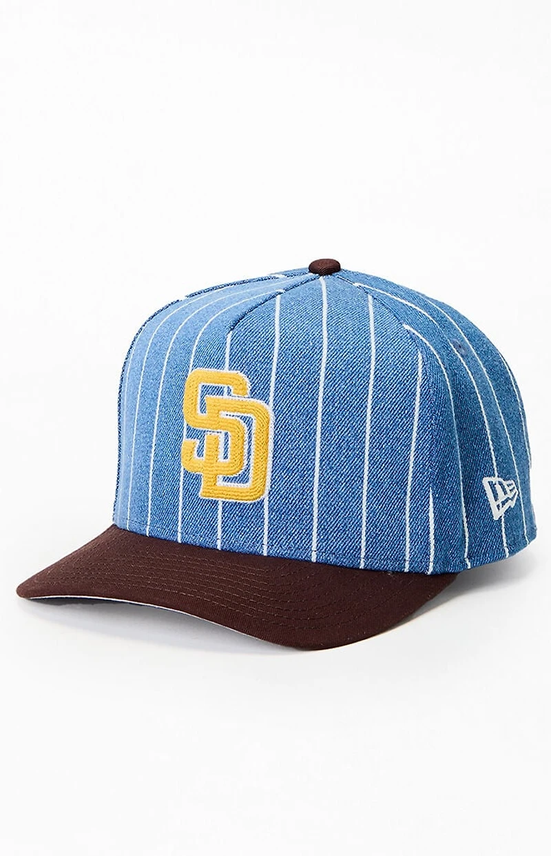 New Era San Diego Padres Pinstripe Fitted Hat