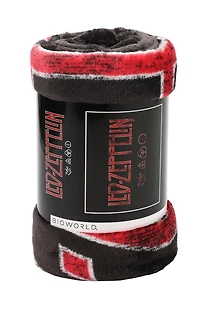 Led Zeppelin Logo Throw Blanket