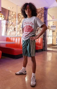 Pacsun Green Track Volley Shorts