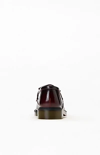 Dr Martens Cherry Red Arcadia Adrian Leather Tassel Loafers