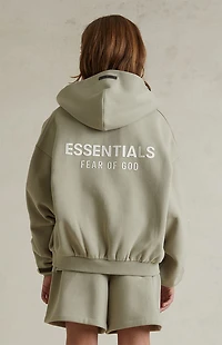 Fear of God ESSENTIALS Kids Abbey Stone Full Zip Fleece Hoodie