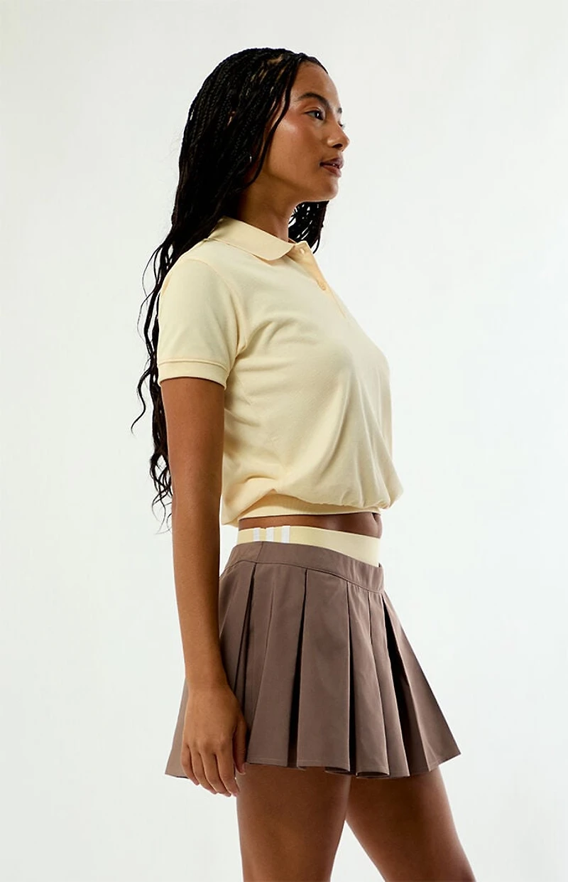 adidas Pleated Low Rise Mini Skort