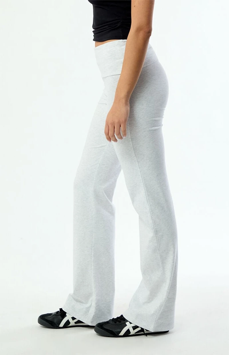 Pacsun Sutton Fold-Over Flare Pants