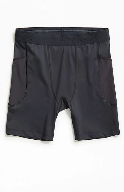 A.R.C. Active Black Compression Biker Shorts