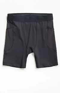 A.R.C. Active Black Compression Biker Shorts