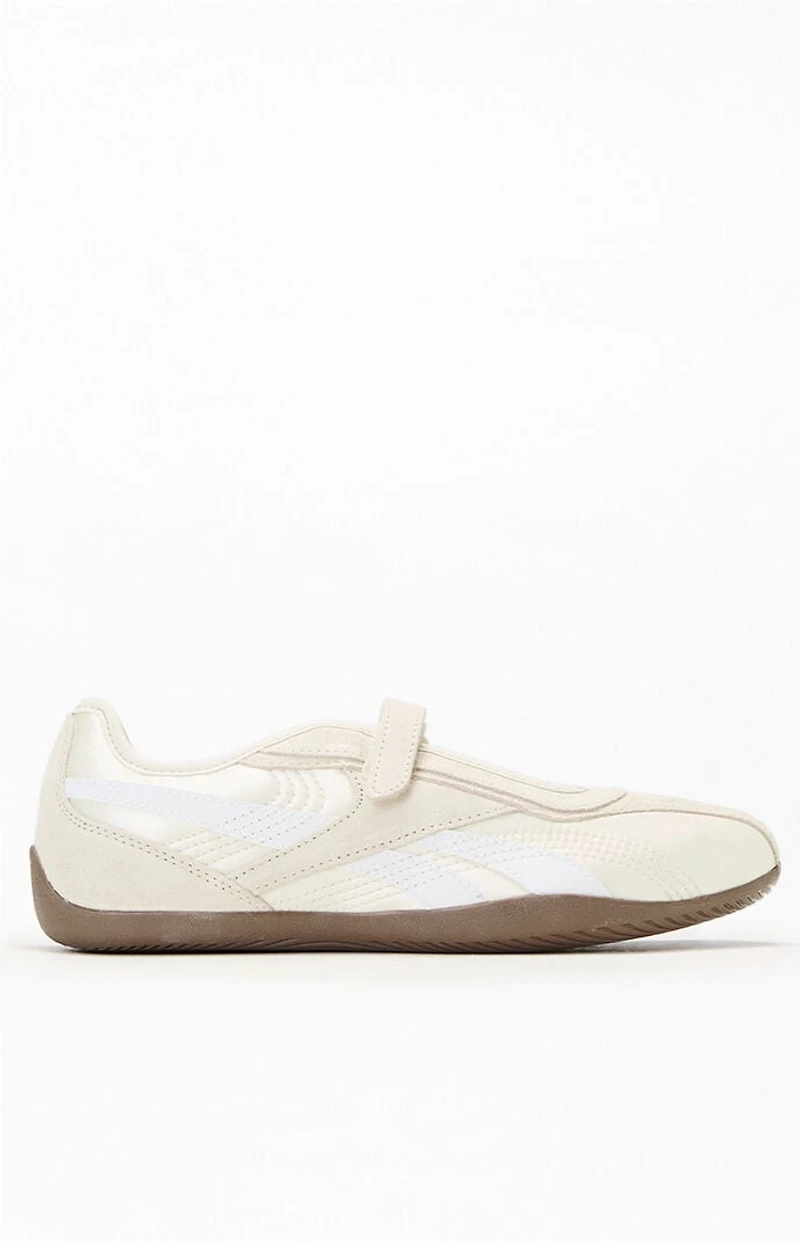 Reebok Women's Taupe Ultra Lo Mary Jane Sneakers
