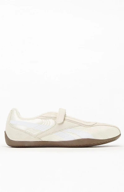 Reebok Women's Taupe Ultra Lo Mary Jane Sneakers