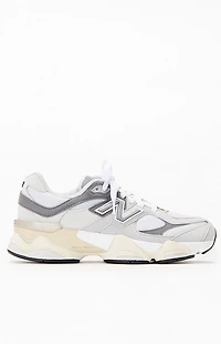 New Balance Kids Grey & White 9060 Shoes