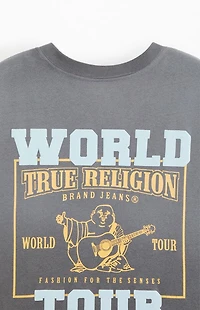 True Religion Vintage Metallic Puff Graphic T-Shirt