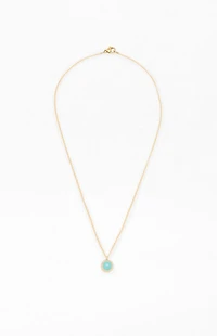 John Galt Green Pendant Necklace