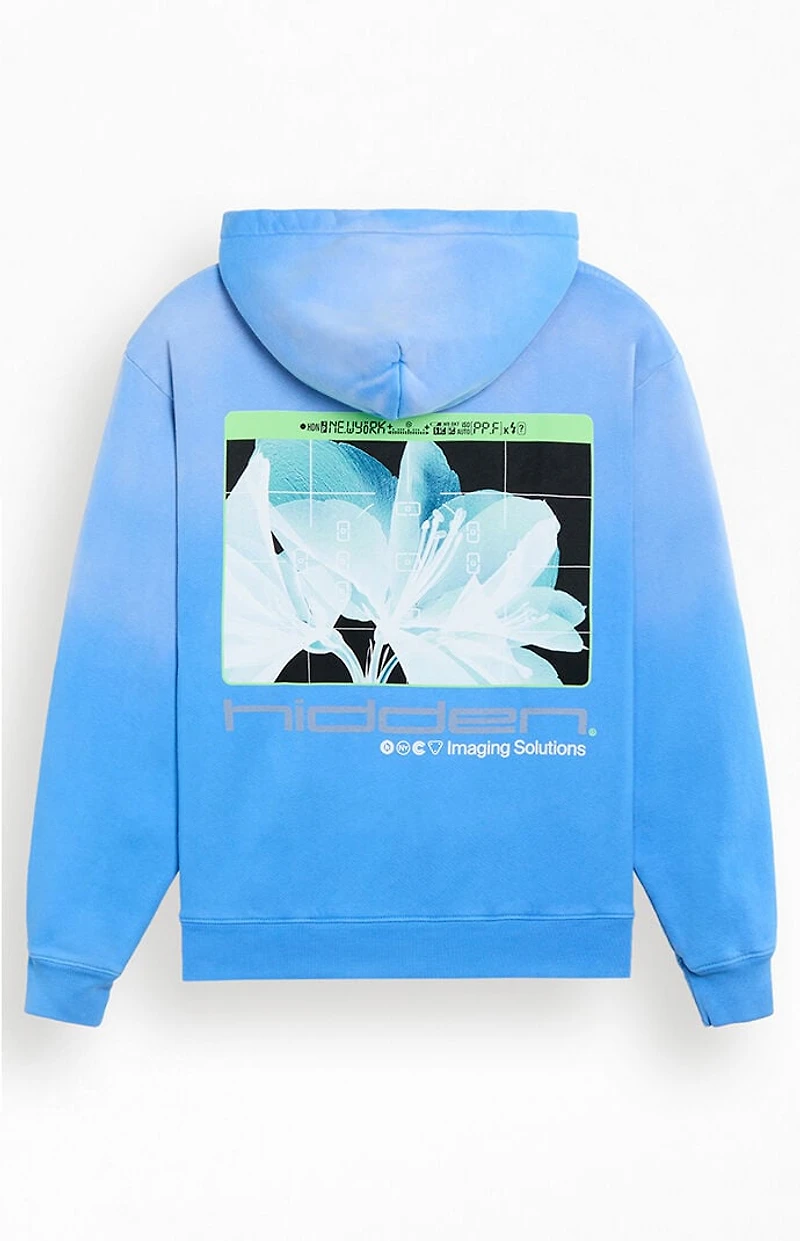 Hidden NY X-Ray Floral Hoodie