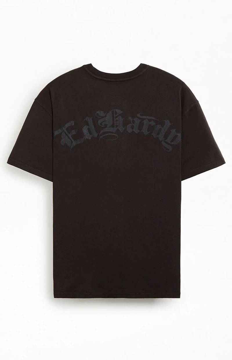 Ed Hardy Death Before Dishonor Boxy T-Shirt