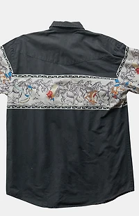 PS VINTAGE '90s Cowboy Button Up Top