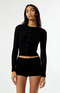 Beverly and Beck Claudette Knit Micro Shorts