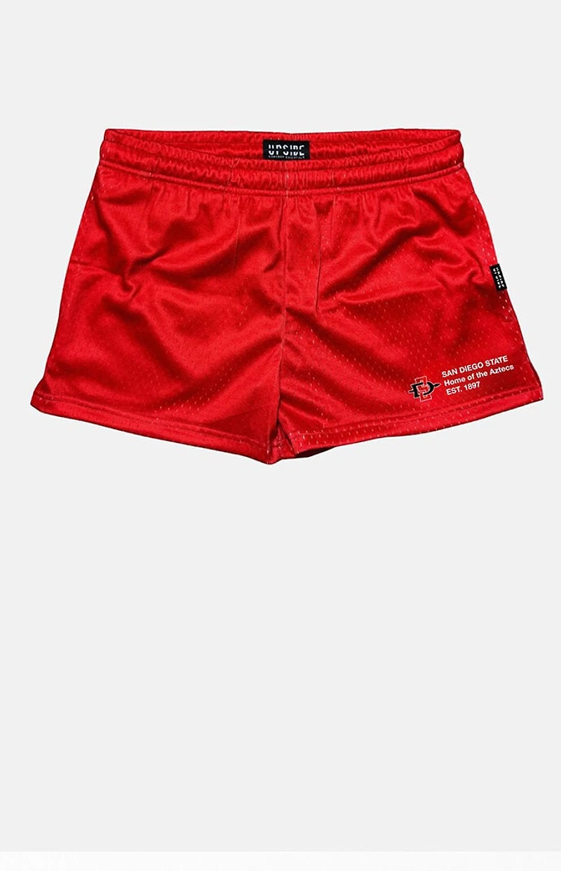UPSIDE San Diego State University Aztecs Mini Mesh Shorts
