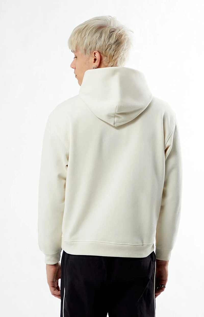 Pacsun Cream Solid Color Hoodie