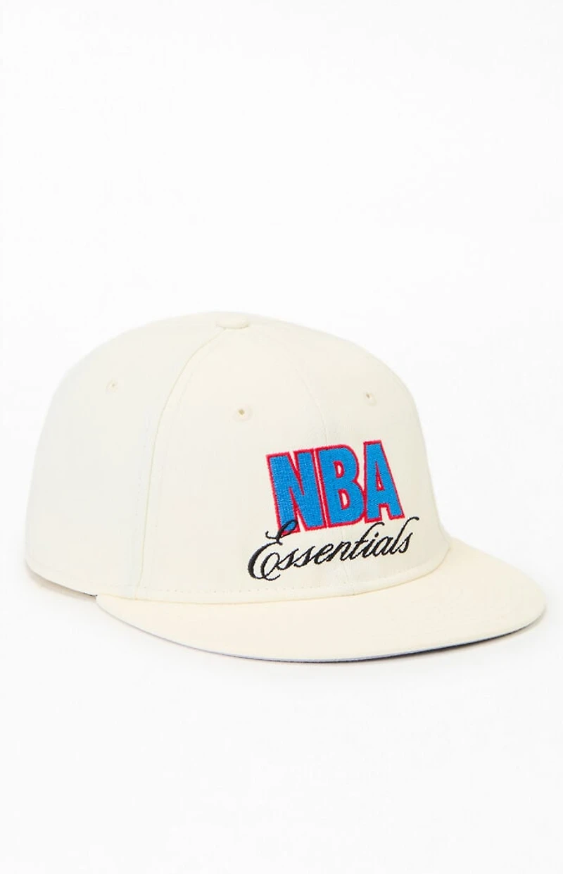New Era x Fear of God ESSENTIALS Cream NBA 9FIFTY Hat