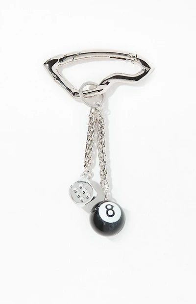 Pacsun 8 Ball Keychain