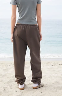John Galt Brown Rosa Sweatpants