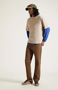 Pacsun Cade Straight Jeans Brown