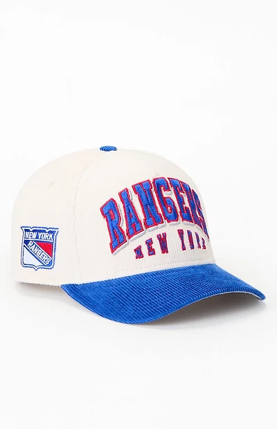New Era New York Rangers 9FORTY Corduroy Snapback Hat