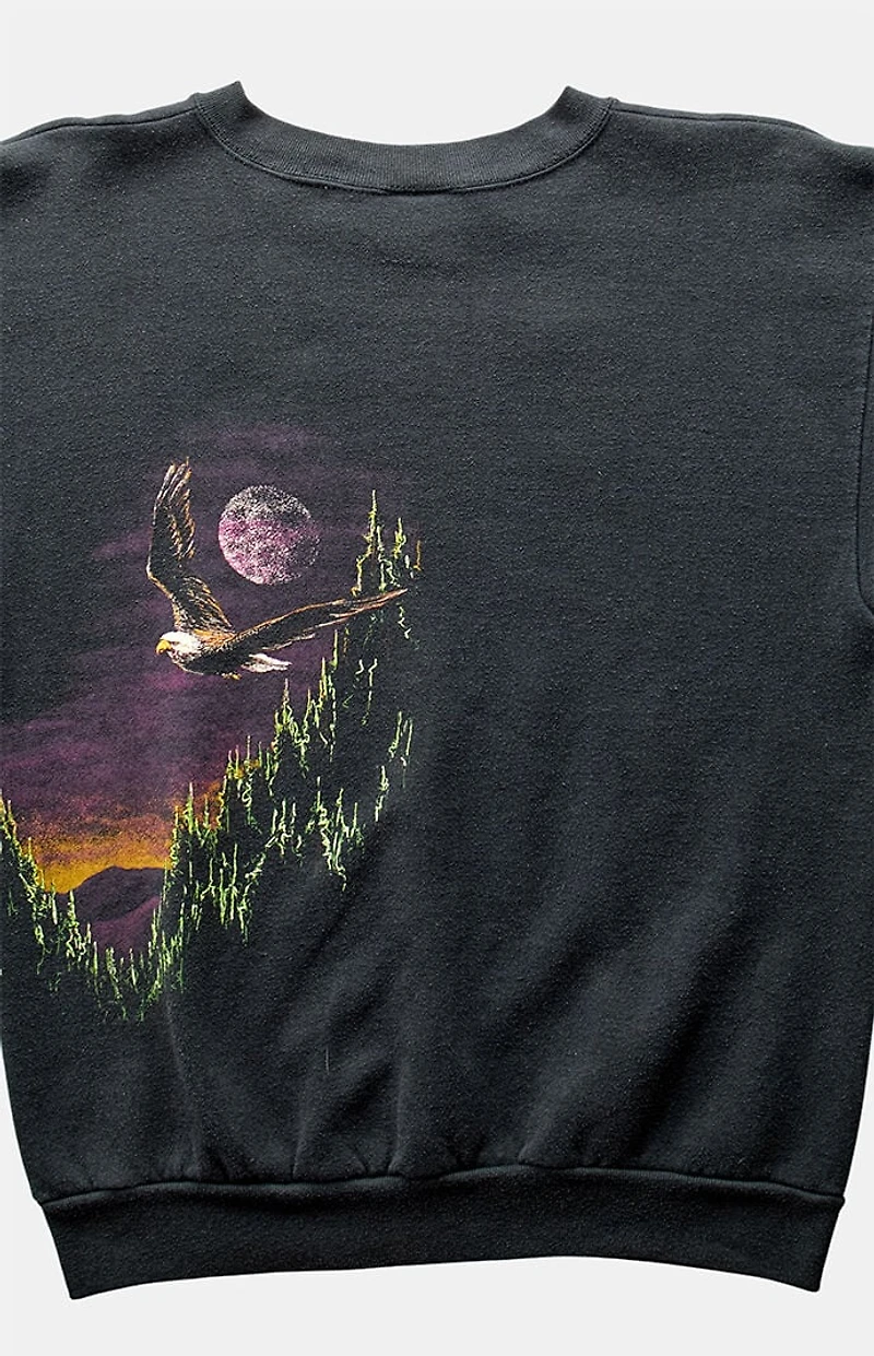 PS VINTAGE 90s Wyoming Eagle Crew Neck Sweatshirt