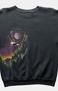 PS VINTAGE 90s Wyoming Eagle Crew Neck Sweatshirt