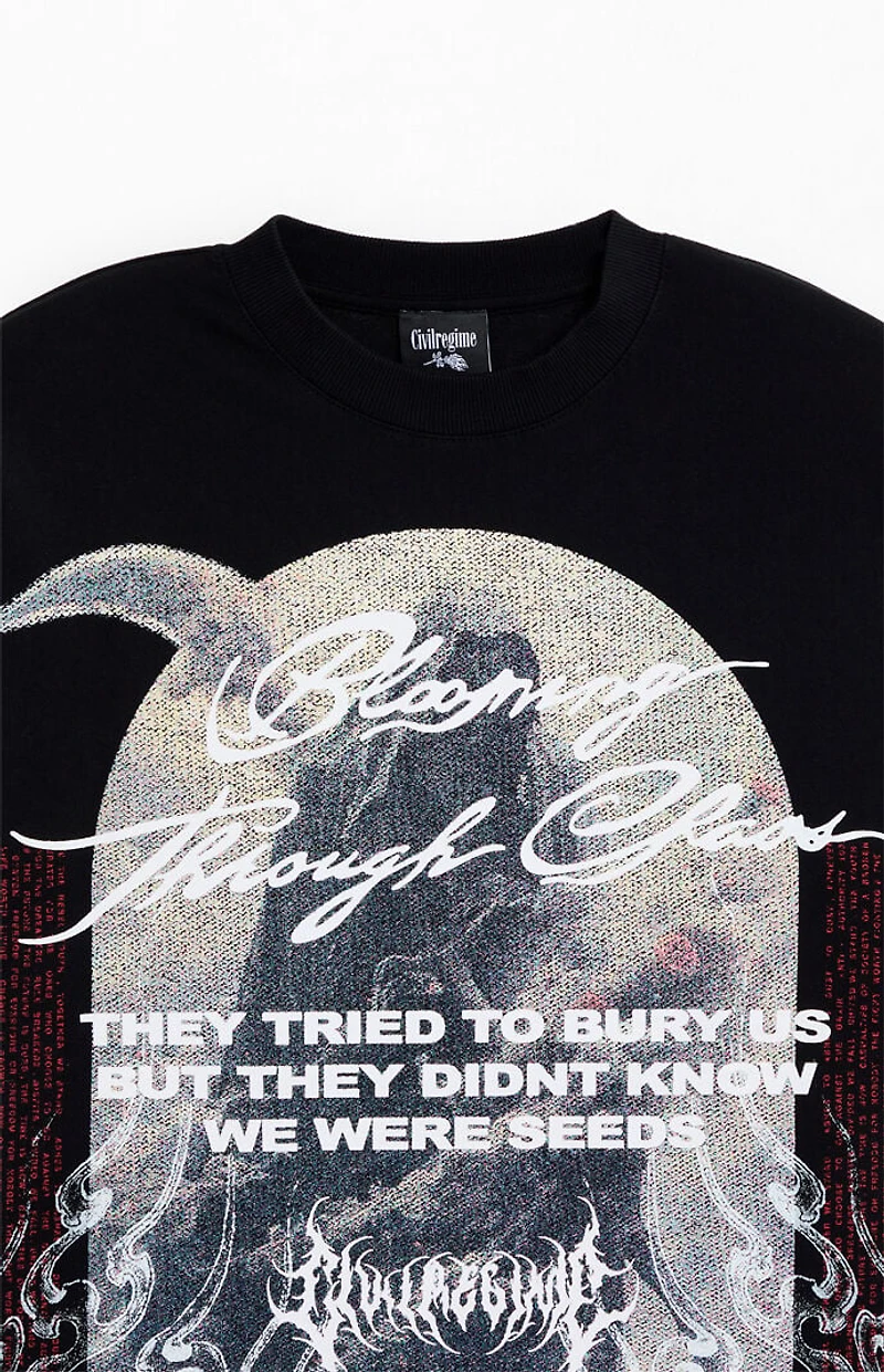 Civil Standing On Everything Oversized T-Shirt