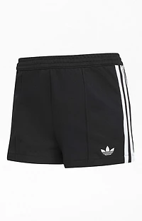 adidas Black & White 3-Stripes Brief Shorts