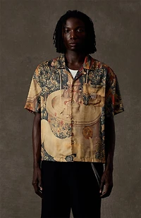 The Met x Pacsun French Tapestries Camp Shirt