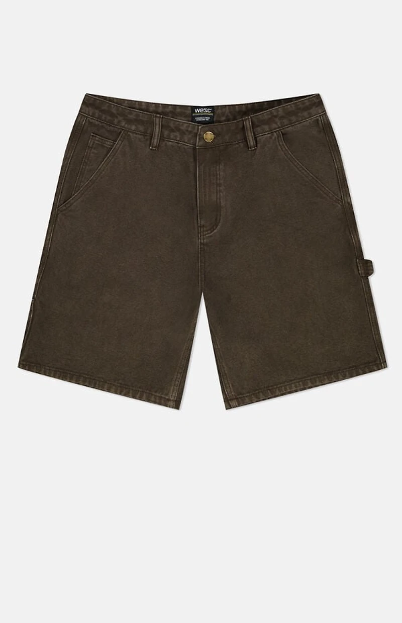 WeSC America Inc Brown Carpenter Baggy Shorts