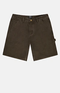 WeSC America Inc Brown Carpenter Baggy Shorts